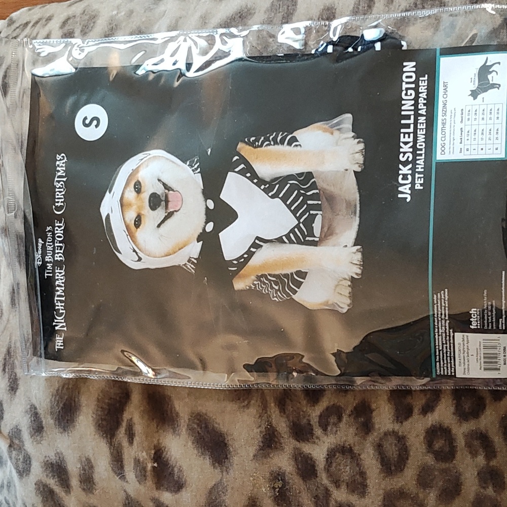 Jack Skellington S dog costume